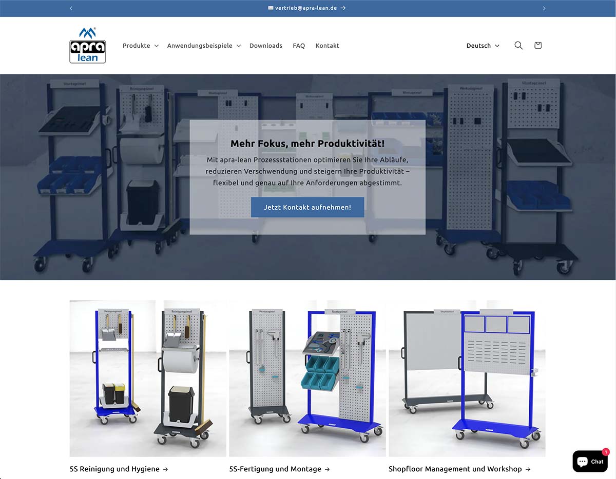 shopify dawn theme apra lean